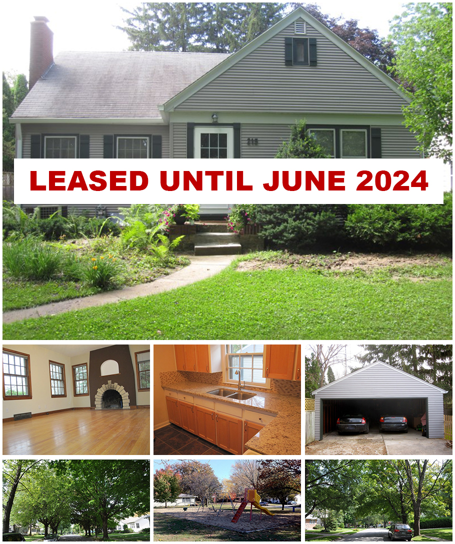 215 Highland Drive / 3 or 4 Bedroom Home / Available July 1, 2024 (Only 0.5 Miles from UIHC)